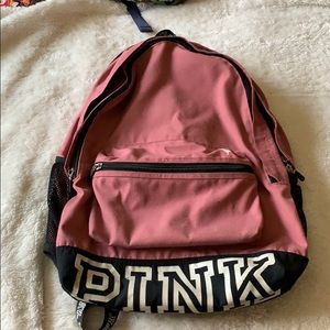 PINK blush backpack in good condition